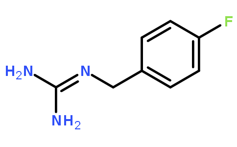 2-[(4-fluorophenyl)methyl]guanidine