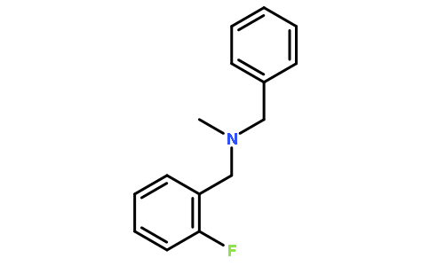 N-Benzyl-1-(2-fluorophenyl)-N-methylmethanamine