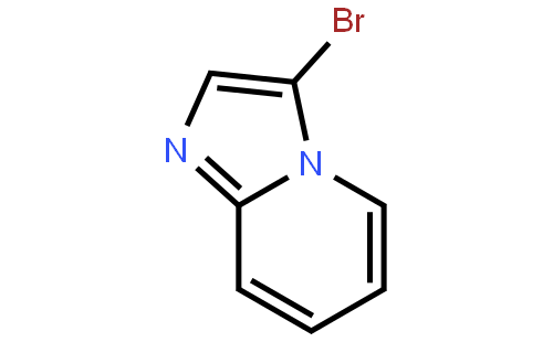 3-溴咪唑[1,2-α]吡啶结构式