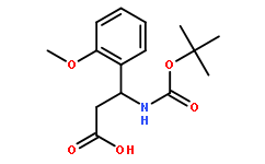 (S)-3-((叔丁氧羰基)氨基)-3-(2-甲氧基苯基)丙酸