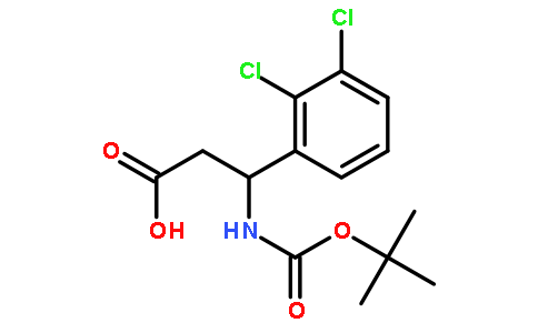 Boc-(S)-3-Amino-3-(2,3-dichlorophenyl)-propionic acid