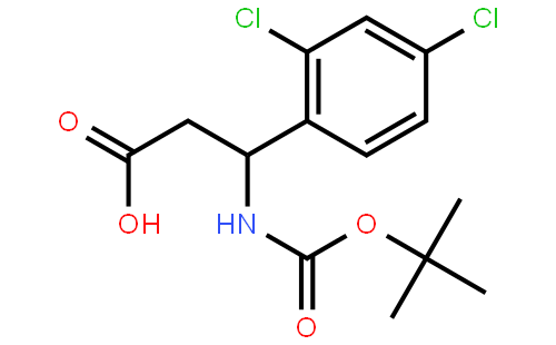 Boc-(S)-3-Amino-3-(2,4-dichlorophenyl)-propionic acid