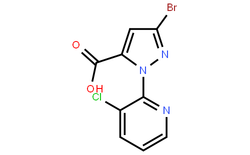 3-溴-1-(3-氯-2-吡啶基)-1H-吡唑-5-羧酸