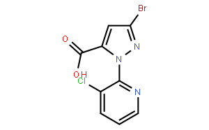 3-溴-1-(3-氯-2-吡啶)-1H-吡唑-5-羧酸