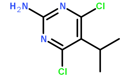 4,6-dichloro-5-(1-methylethyl)-2-Pyrimidinamine