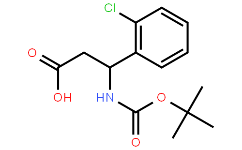 Boc-(S)-3-Amino-3-(2-chlorophenyl)-propionic acid