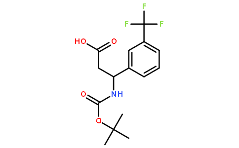 Boc-(S)-3-Amino-3-(3-trifluoromethylphenyl)-propionic acid