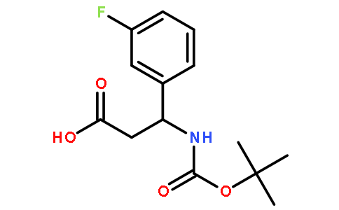 Boc-(S)-3-Amino-3-(3-fluorophenyl)-propionic acid