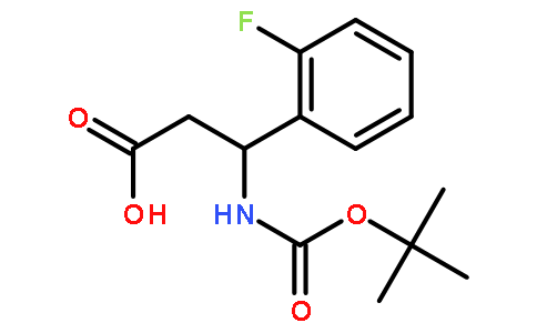 Boc-(S)-3-Amino-3-(2-fluorophenyl)-propionic acid