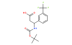 (S)-3-((叔丁氧羰基)氨基)-3-(3-(三氟甲基)苯基)丙酸