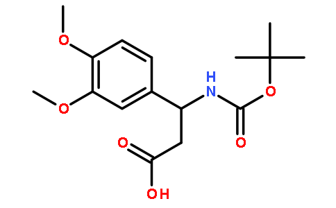 Boc-(R)-3-Amino-3-(3,4-dimethoxy-phenyl)-propionic acid