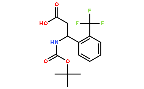 Boc-(R)-3-Amino-3-(2-trifluoromethylphenyl)-propionic acid