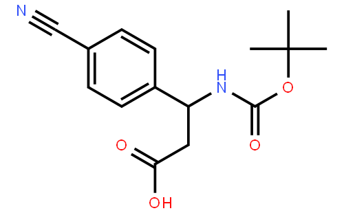 Boc-(R)-3-Amino-3-(4-cyanophenyl)-propionic acid