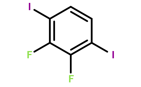 2,3-difluoro-1,4-diiodobenzene