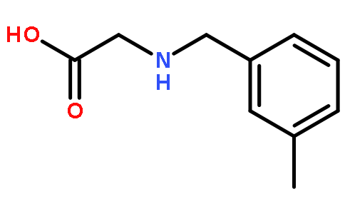 2-[(3-methylphenyl)methylamino]acetic acid
