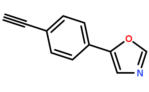 5-(4-ETHYNYLPHENYL)-1,3-OXAZOLE