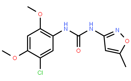 N-(5-氯-2,4-二甲氧基苯基)-N'-(5-甲基-3-异唑基)脲