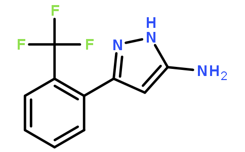 5-(2-Trifluoromethyl-phenyl)-2H-pyrazol-3-ylamine