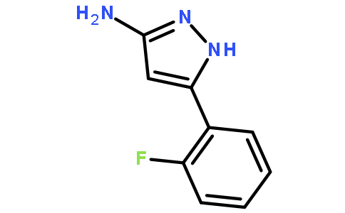 5-(2-Fluoro-phenyl)-2H-pyrazol-3-ylamine