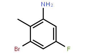 2-甲基-3-溴-5-氟苯胺