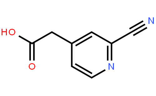 2-(2-Cyanopyridin-4-yl)acetic acid