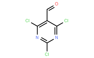2,4,6-trichloro-pyrimidine-5-carbaldehyde