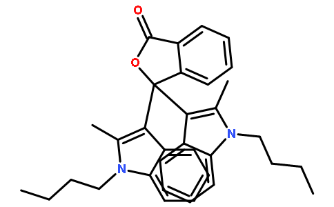 3,3-bis(1-butyl-2-Methyl-1H-indol-3-yl)phthalide