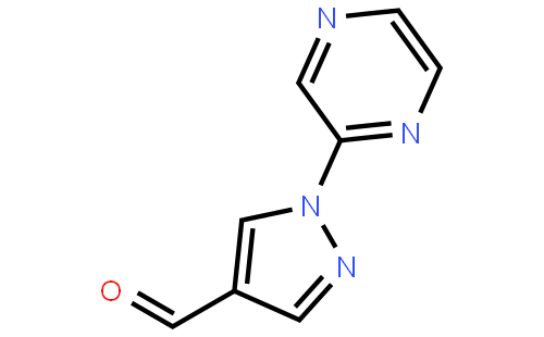 1-(Pyrazin-2-yl)-1H-pyrazole-4-carbaldehyde