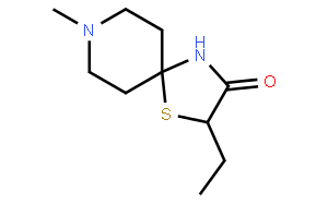 (2S)-2-Ethyl-8-methyl-1-thia-4，8-diazaspiro[4，5]decan-3-one