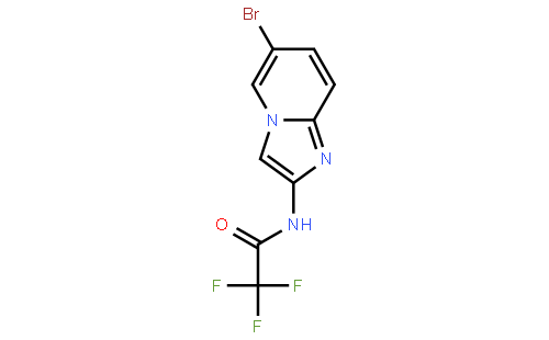 N-(6-bromoH-imidazo[1,2-a]pyridin-2-yl)-2,2,2-trifluoroacetamide