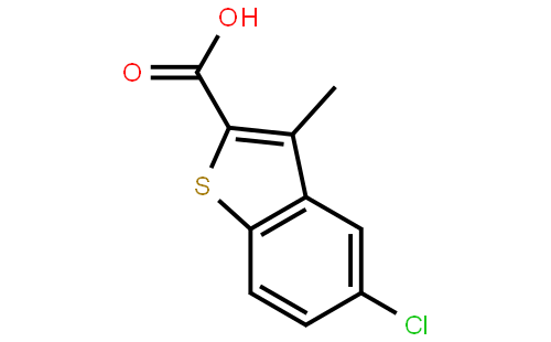 5-氯-3-甲基-1-苯并噻吩-2-甲酸