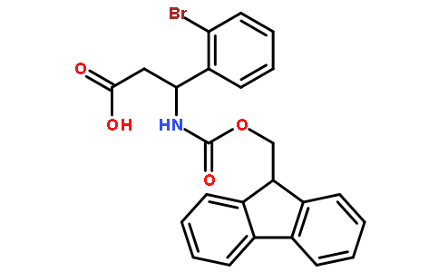 Fmoc-(S)-3-Amino-3-(2-bromophenyl)-propionic acid