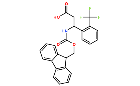 Fmoc-(S)-3-Amino-3-(2-trifluoromethylphenyl)-propionic acid