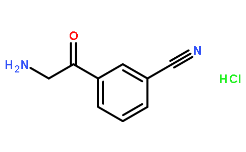 3-(2-aminoacetyl)benzonitrile hydrochloride