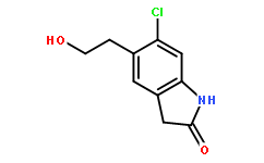 6-chloro-1,3-dihydro-5-(2-hydroxyethyl)-2H-Indol-2-one