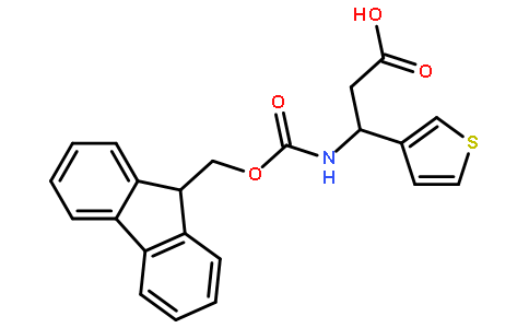 Fmoc-(R)-3-Amino-3-(3-thienyl)-propionic acid