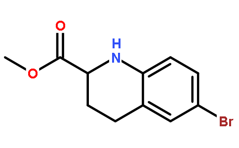 6-溴-1,2,3,4-四氢喹啉-2-甲酸甲酯