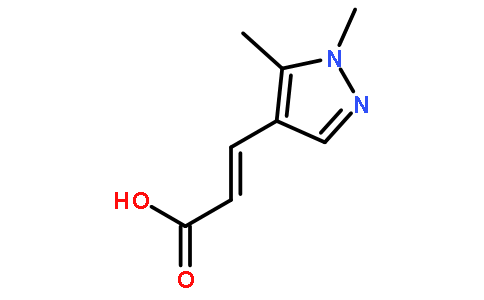3-(1,5-dimethyl-1H-pyrazol-4-yl)acrylic acid