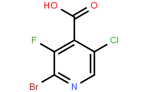 2-Bromo-5-chloro-3-fluoroisonicotinic acid