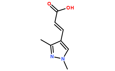 (E)-3-(1,3-dimethyl-1H-pyrazol-4-yl)acrylic acid