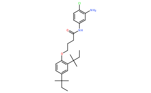 N-(4-氯-3-氨基苯基)-4-(2,4-二特戊基苯氧基)丁酰胺
