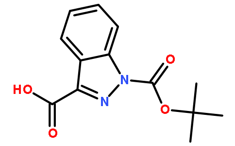 1-(tert-Butoxycarbonyl)-1H-indazole-3-carboxylic acid