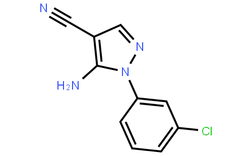 5-氨基-1-(3-氯苯基)-1H-吡唑-4-甲腈