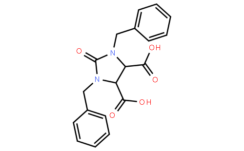 cis-1,3-dibenzyl-2-oxoimidazolidine-4,5-dicarboxylic acid