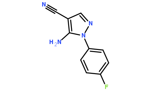 5-氨基-4-氰基-1-（4-氟苯基）吡唑