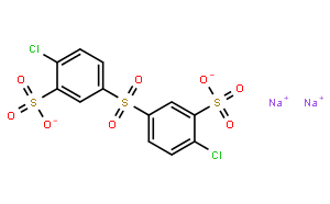 disodium 3,3'-sulfonylbis(6-chlorobenzenesulfonate)