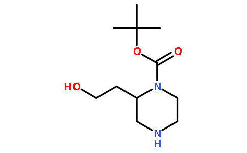 tert-Butyl 2-(2-hydroxyethyl)piperazine-1-carboxylate