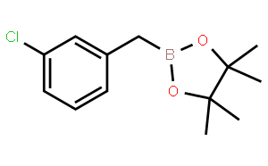 2-(3-氯苄基)-4,4, 5,5-四甲基-1,3,2-二噁硼烷