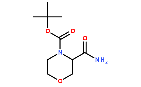 4-Boc-3-carbamoylmorpholine