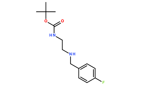 tert-Butyl (2-((4-fluorobenzyl)amino)ethyl)carbamate